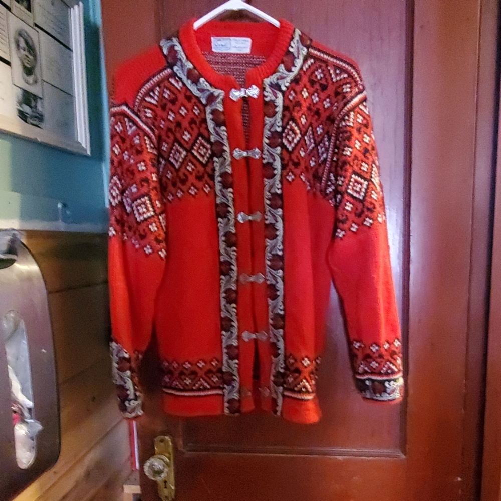 Vintage Handmade in NORWAY jacket sweater
